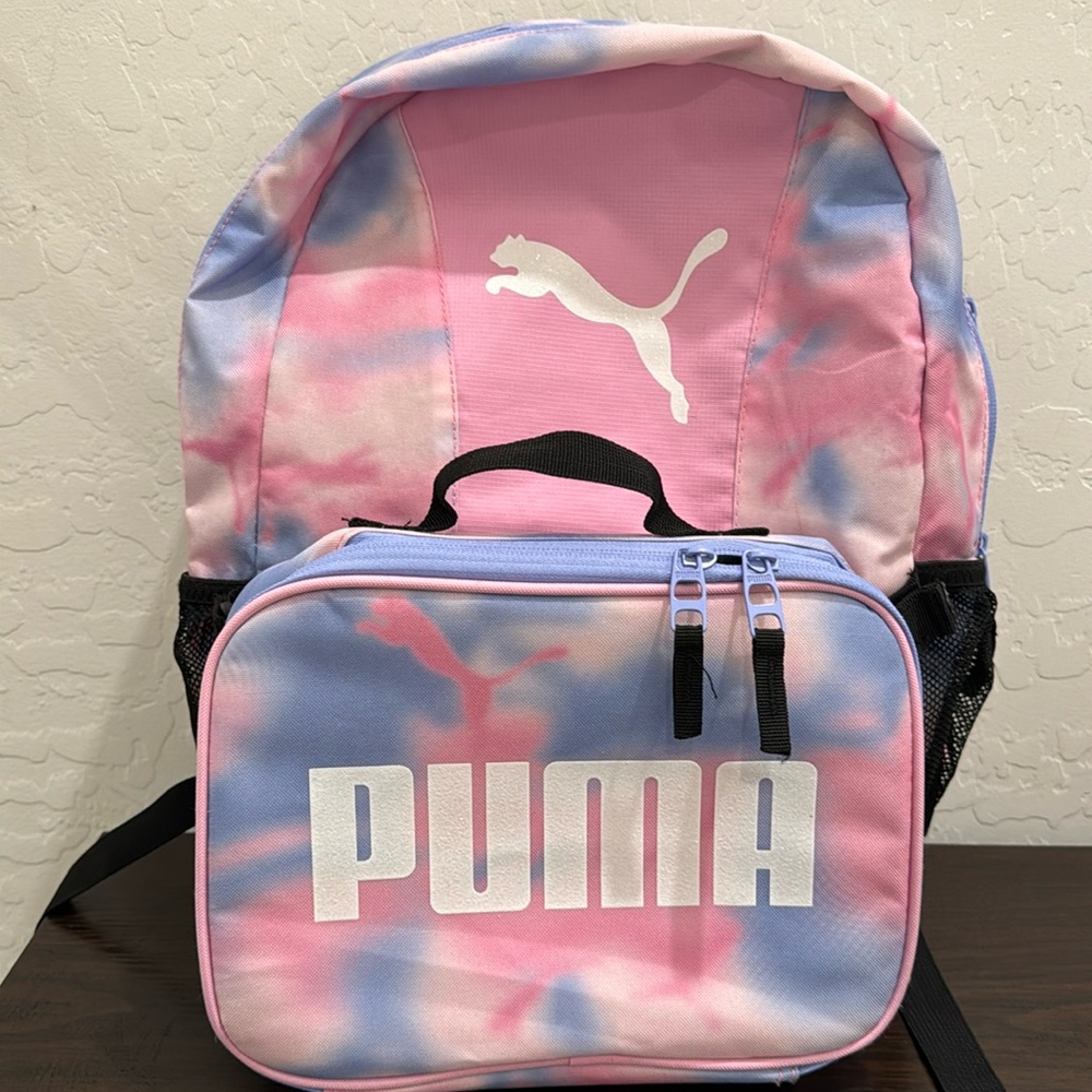 Puma Backpack and Lunchbag